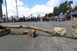 Manifestaciones en Alvarado; habitantes piden construcción rompeolas