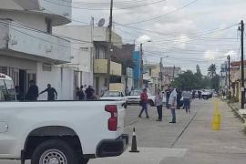 Presuntos extorsionadores fueron atacados frente a FGR Coatzacoalcos