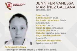  Desaparece niña de 14 años en Xalapa, Veracruz