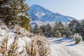 Acceso cerrado en el Pico de Orizaba tras su primera nevada