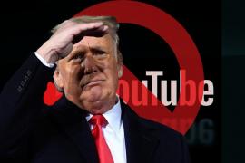"También", YouTube suspende cuenta a Donald Trump