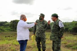 Ayuntamiento de Acayucan donará 2.5 hectáreas, para construir base Guardia Nacional