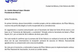 La misiva fue presentada por el canciller Marcelo Ebrard, durante la conferencia de prensa matutina en Palacio Nacional