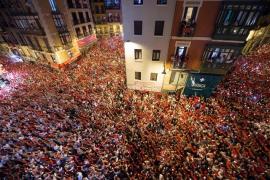 Una fiesta internacional a “la que vienen a Navarra millones de personas, no va a ser posible”, dijo la presidenta regional María Chivite