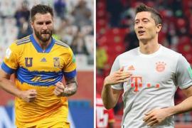 André-Pierre Gignac y Robert Lewandowski, delanteros de Tigres y Bayern Múnich sostendrán un atractivo duelo hoy en la final del ‘Mundialito’