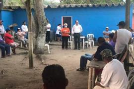El precandidato a alcaldía de Alvarado-Veracruz, se reúne con pescadores