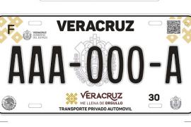 Suspenden la entrega de placas de circulación: Gobierno de Veracruz