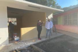 Gobierno de Veracruz rehabilita planteles en Santiago Tuxtla