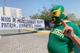 A la planta nuclear de Laguna Verde.