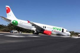 Registra incidente avión de Viva Aerobús en Puerto Vallarta