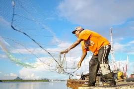 Cuitláhuac García anuncio el reinicio con el apoyo a pescadores en el programa Bienpesca
