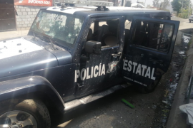 Emboscada en Coatepec Harinas,  Estado de México, mueren 13 policías
