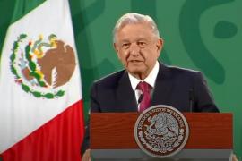 El presidente López Obrador, durante su conferencia de esta mañana del 10 de marzo, desde Palacio Nacional