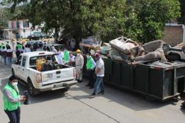 Son eliminadas en Poza Rica 10 toneladas  de cacharros contra proliferación del dengue