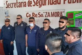 Banda de policías es detenida en Lerdo de Tejada 