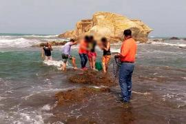 Adair, vecino de Xalapa, fue arrastrado por una ola el pasado domingo