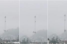 Voladores de Papantla sufren accidente  en Veracruz