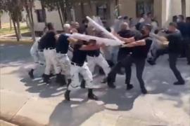 Elementos de la Guardia Nacional se pelean entre sí en San Luis Potosí