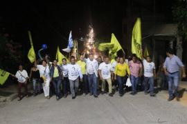 Con gran respaldo del pueblo arrancó campaña Fredy Ayala González en Minatitlán