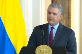 El presidente Iván Duque durante la presentación del Programa ‘ReactivAcción’ Económica para Colombia