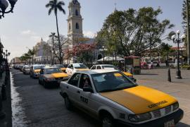 Taxistas de Córdoba se manifiestan tras la desaparición de un compañero
