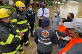  Reportes indican 300 viviendas anegadas en 39 colonias de Xalapa: PC