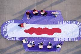  Mujeres mexicanas piden gratuidad en productos menstruales y más educación