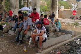 En Coatzacoalcos vigila la GN a migrantes varados más de una semana