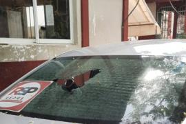 En Acayucan atacan el vehículo de la candidata de RSP