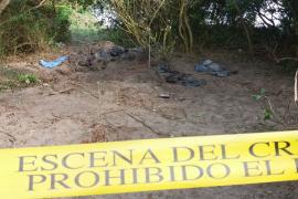 47 cuerpos hallados en fosas clandestinas , en Alvarado, Veracruz