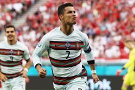 Cristiano y Portugal golean a Hungría