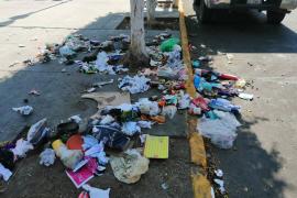 Recolección de basura falló; denunciarán a quienes tiraron desechos en palacio de Medellín