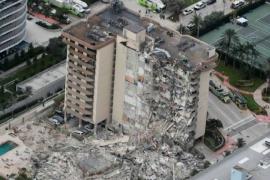 Notifican 16 muertos por derrumbe en Miami