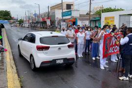  En Veracruz trabajadores IMSS, piden mejores condiciones laborales
