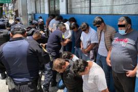 Detienen a 15 sujetos tras agresiones a casilla electoral en Metepec