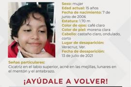 Desaparece adolescente en el puerto de Veracruz