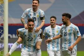 Argentina vence a Colombia y jugará la final con Brasil