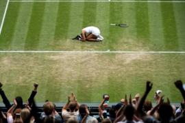 Una joven se llevó los aplausos en Wimbledon