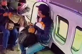Ladrón intenta asaltar a pasajeros de combi, pero falla