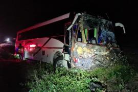 Aparatoso accidente en carretera La Tinaja-Cosoleacaque