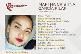Desaparece una menor de 13 años en Xalapa