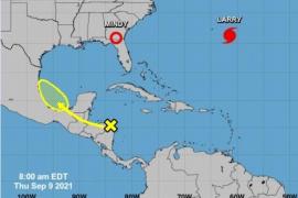 Disturbio en Golfo de México que dejaría lluvias y viento para Veracruz