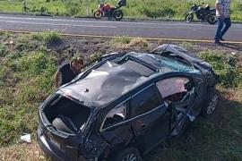 Reportan grave a hombre que volcó sobre la autopista Veracruz-Córdoba