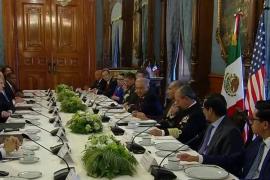 López Obrador encabeza reunión con funcionarios de EU
