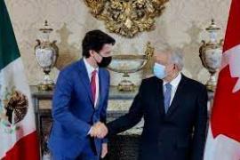 Se reúne AMLO con Trudeau