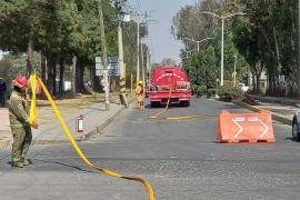 Evacuan a más de 500 personas por fuga de gas natural en Tultepec 